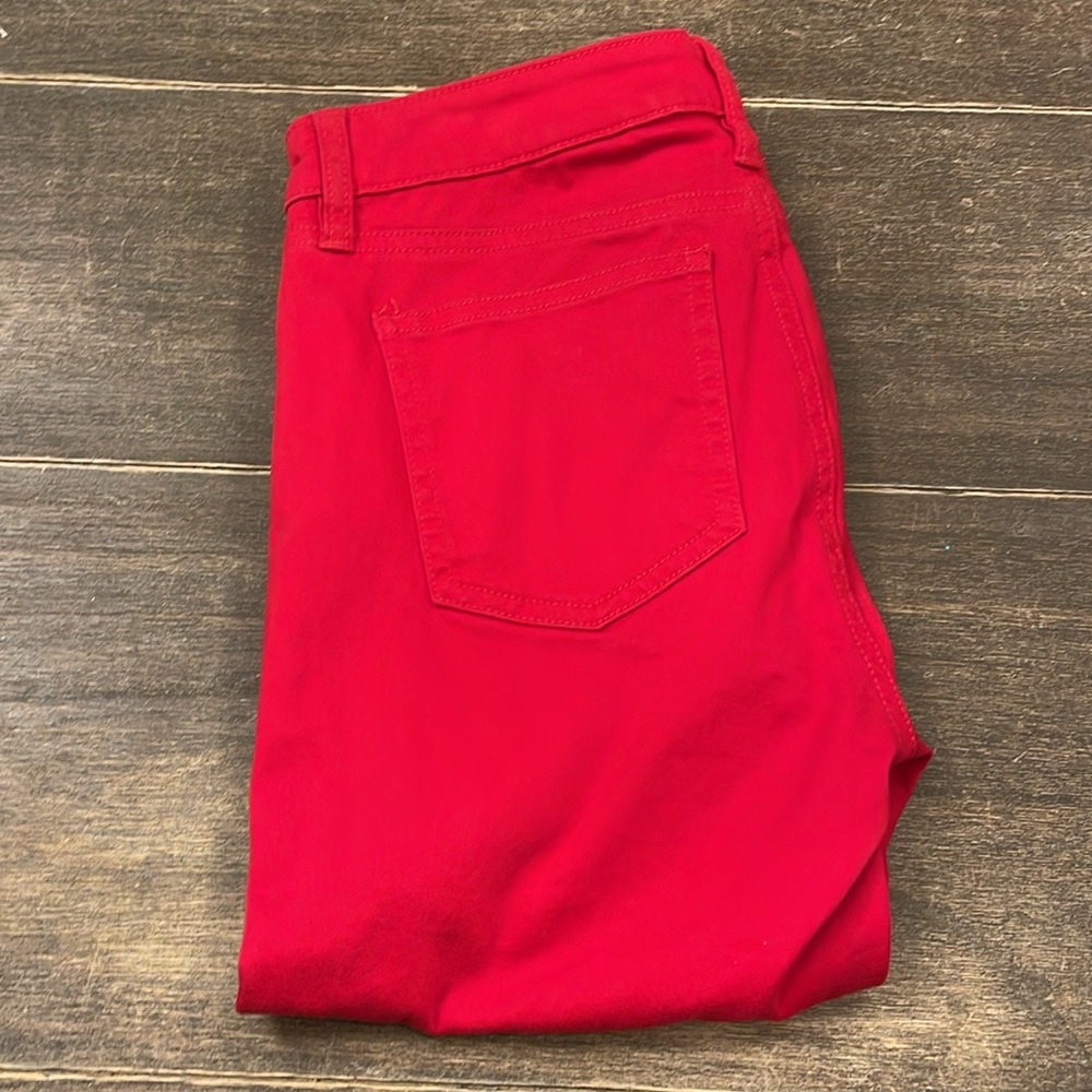 RALPH LAUREN Womens Red Straight leg Pants Petites Size: 2P. - Picture 8 of 9